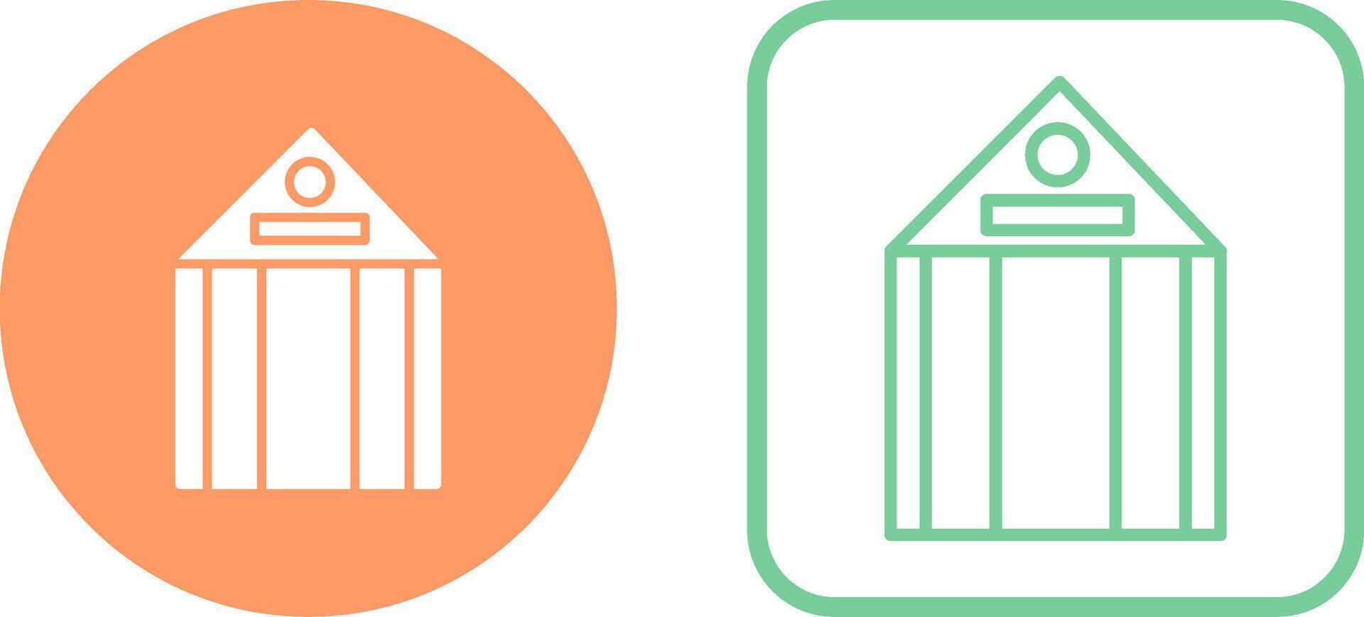 Museum Building Vector Icon