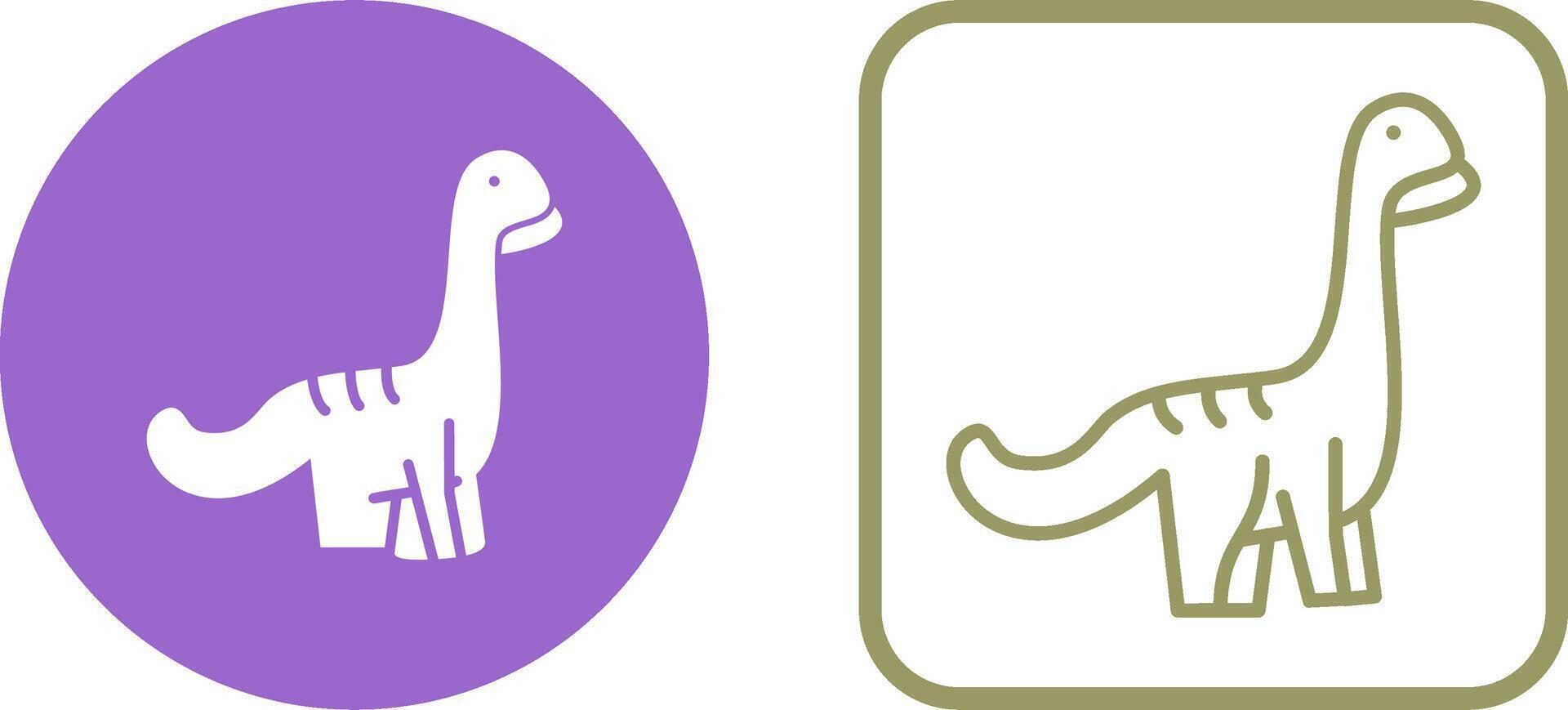 Dinosaur Vector Icon