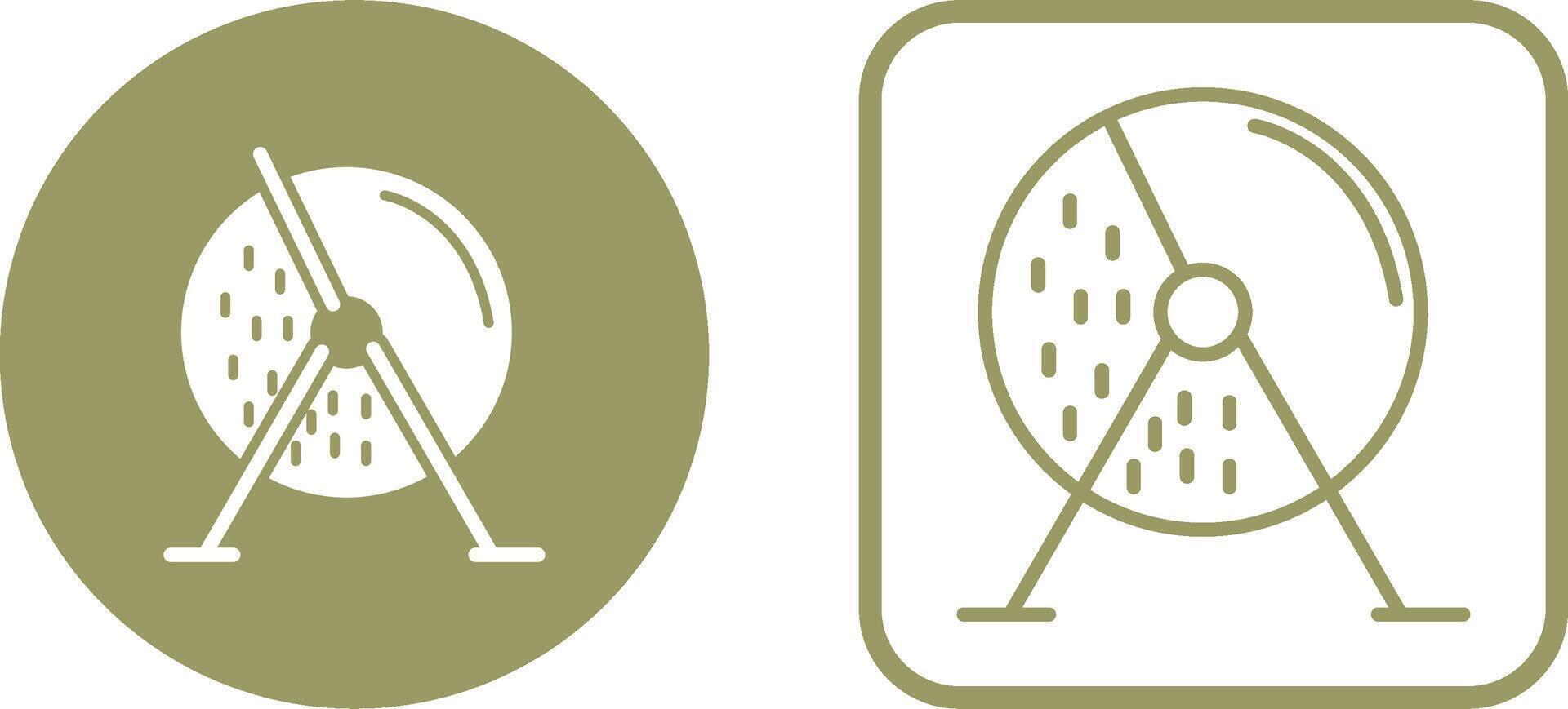 Lottery Machine Vector Icon