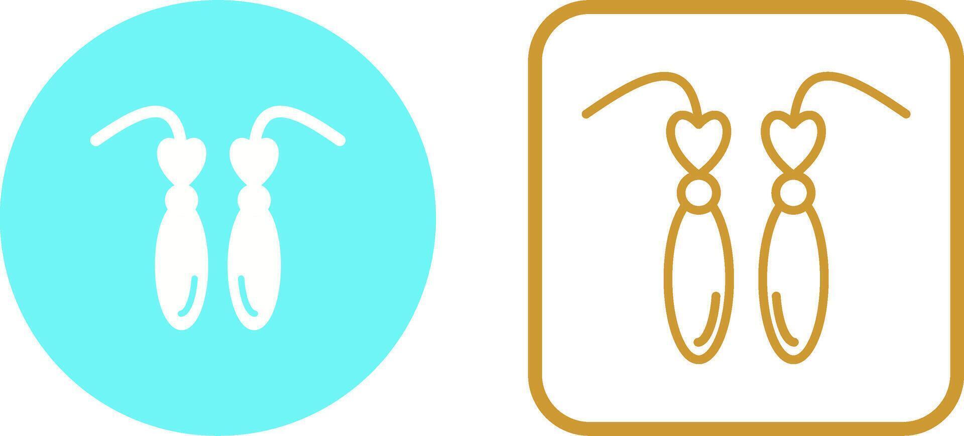 Earrings Vector Icon