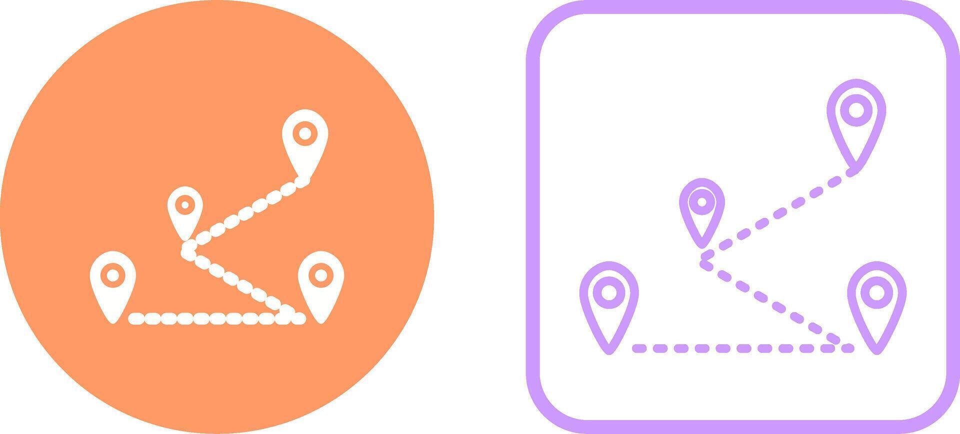 Route I Vector Icon