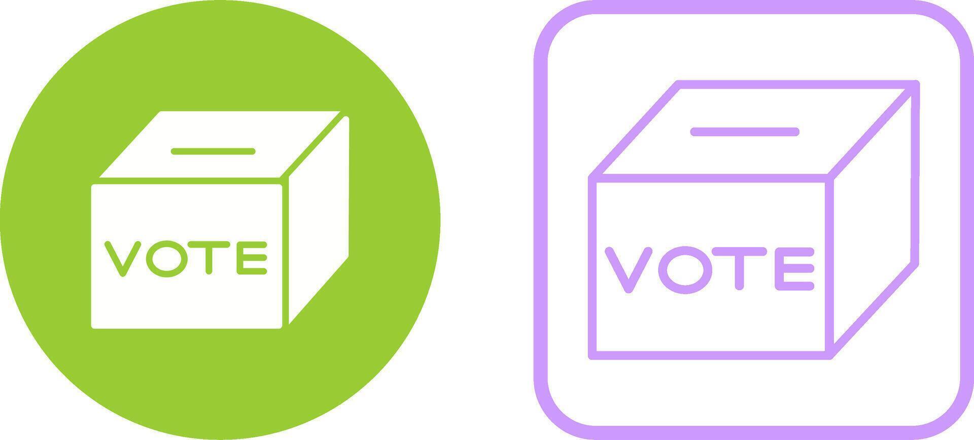 Ballot Box Vector Icon