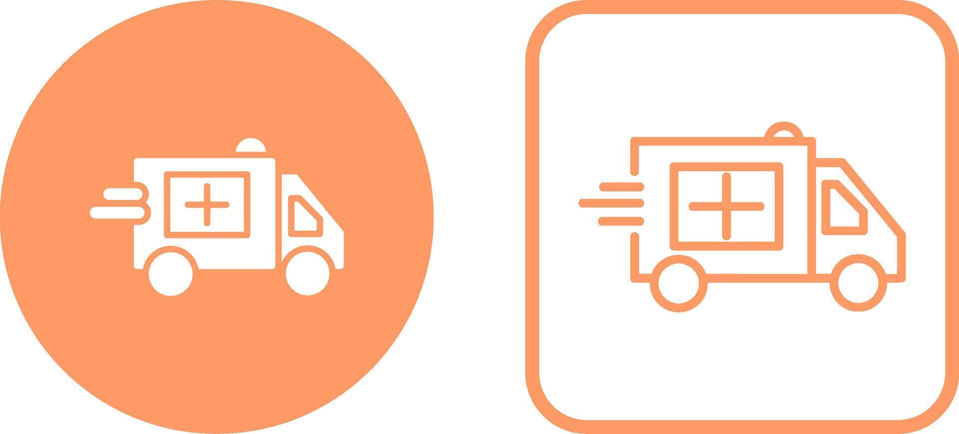 Ambulance Vector Icon