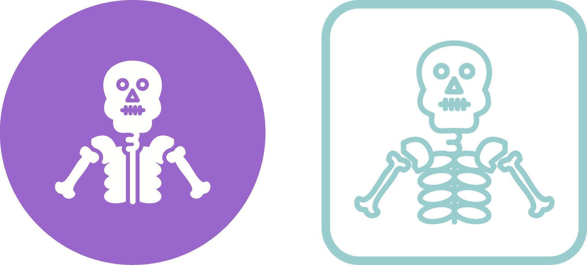 Skeleton Vector Icon