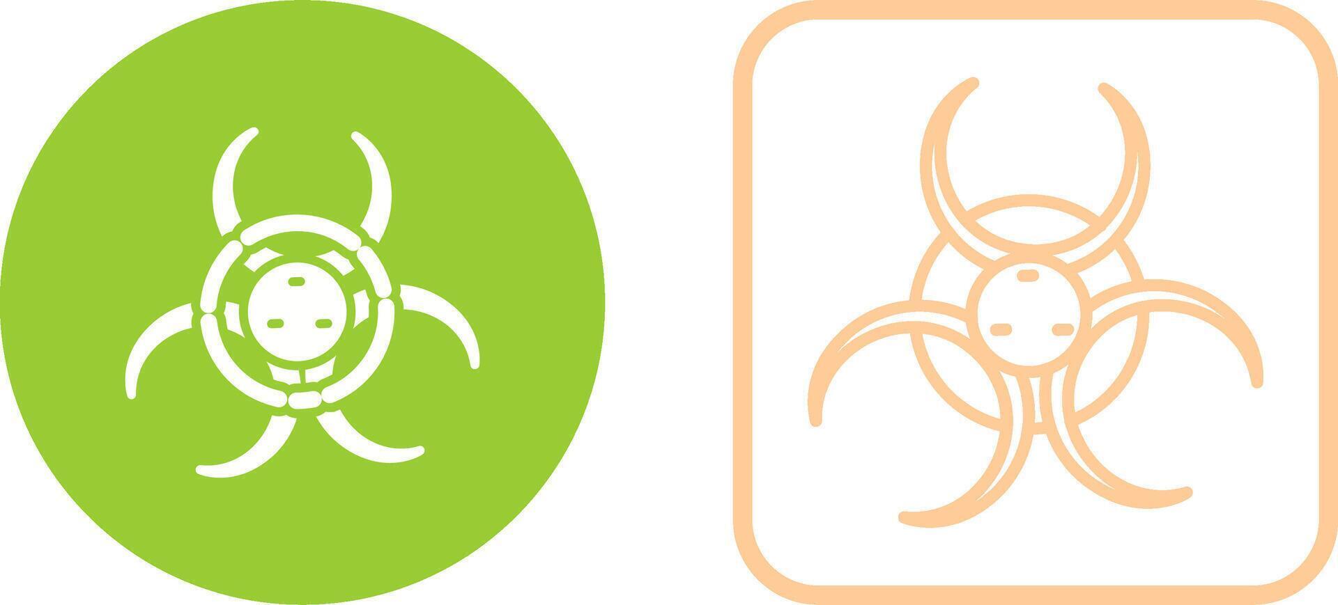 Biohazard Vector Icon