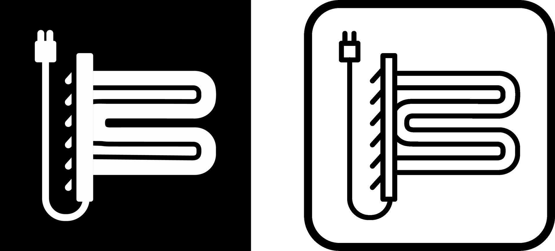 Towel Dryer Vector Icon