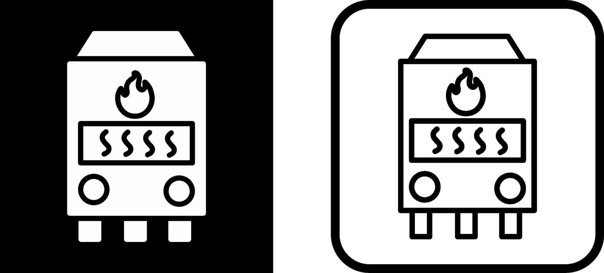 Gas Furnace Vector Icon