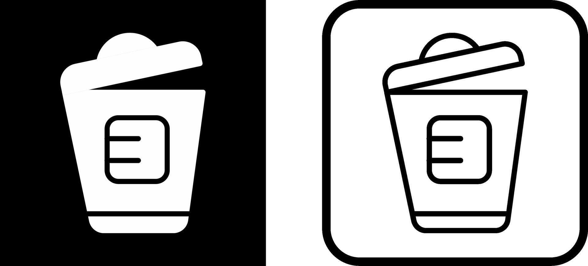 Bin Vector Icon