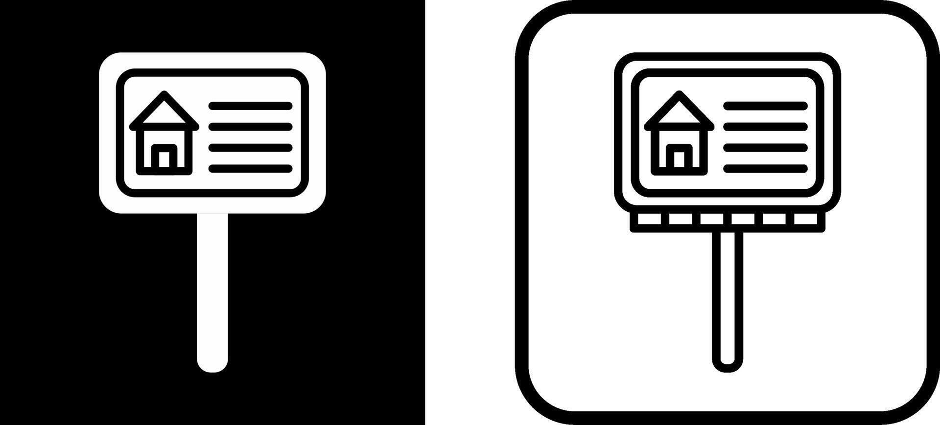 Billboard Vector Icon