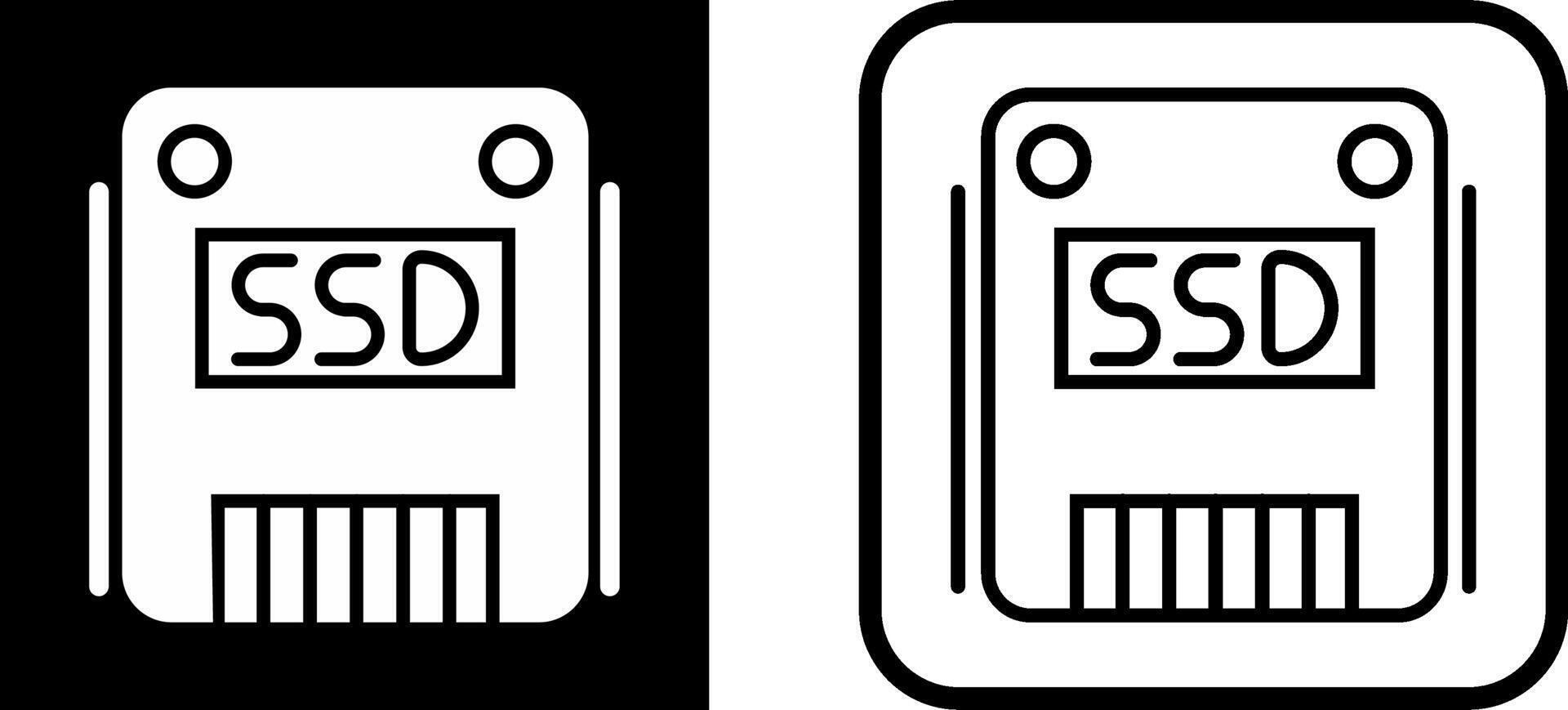 SSD Vector Icon