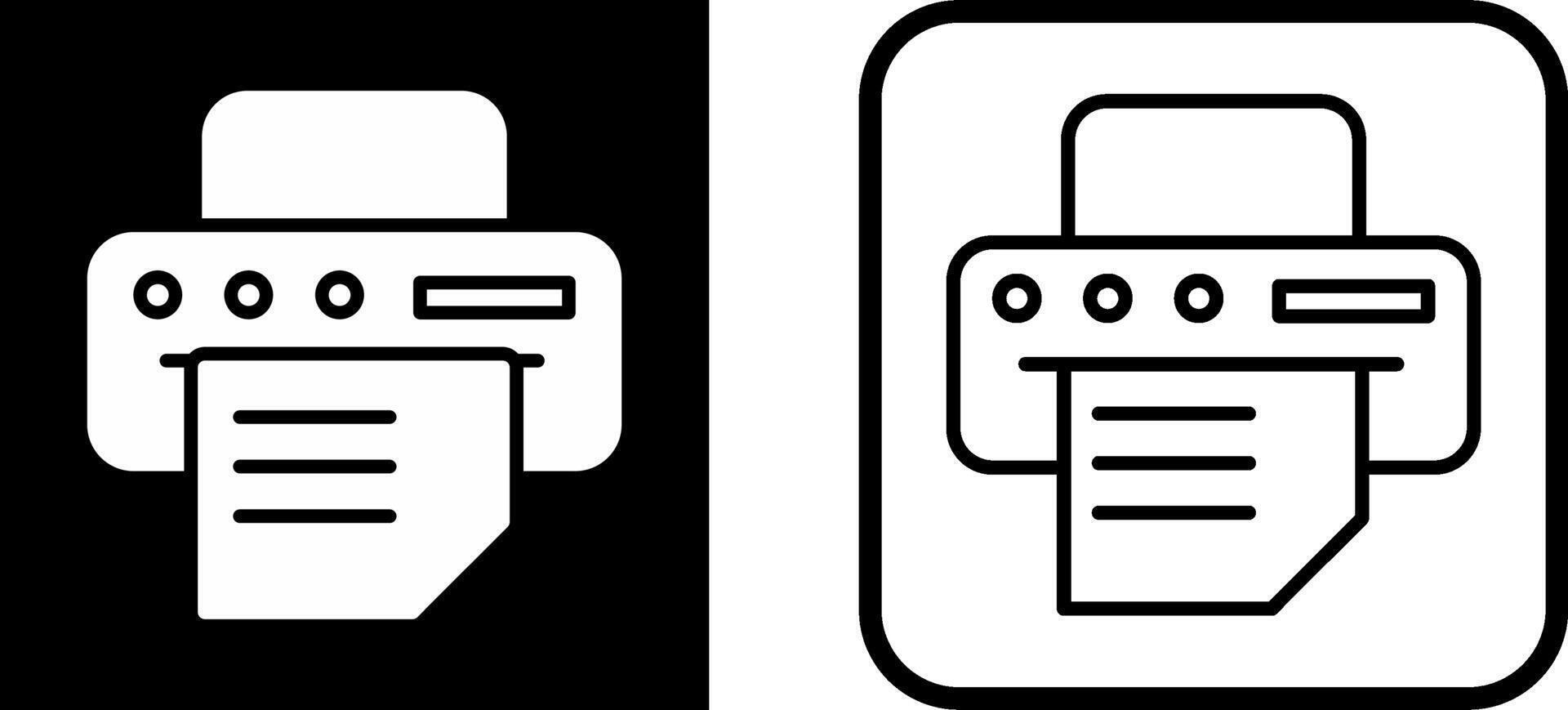 Printer Vector Icon