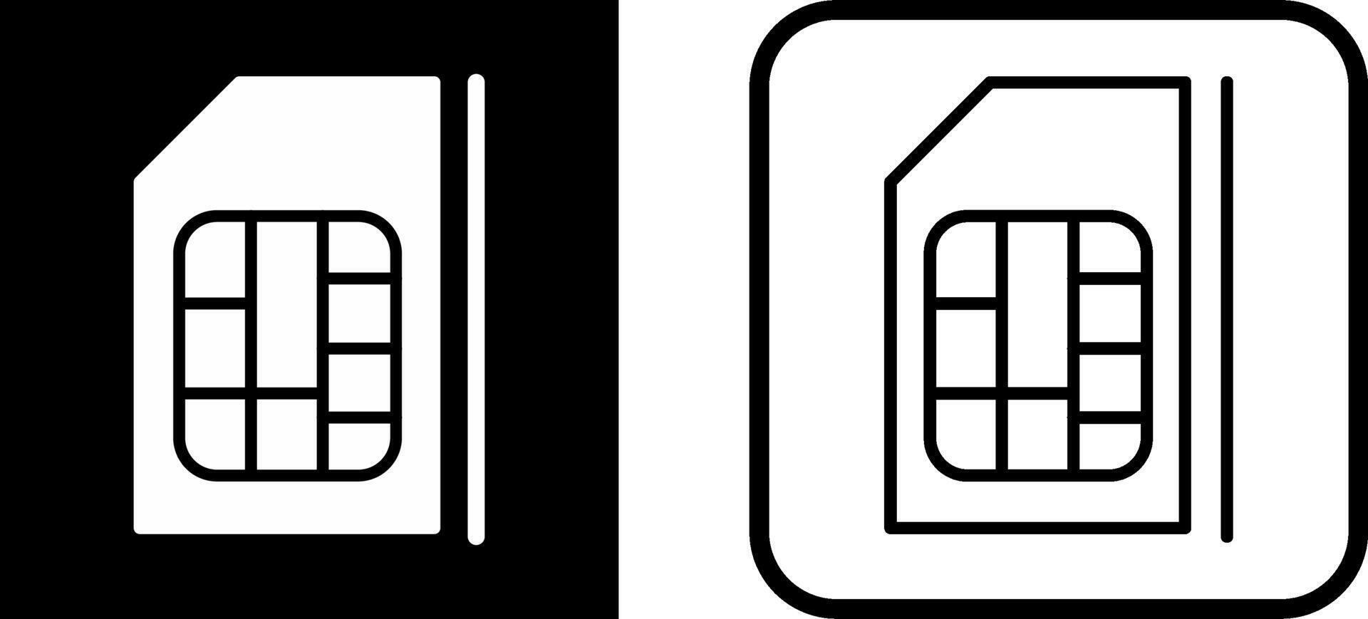 SIM card Vector Icon
