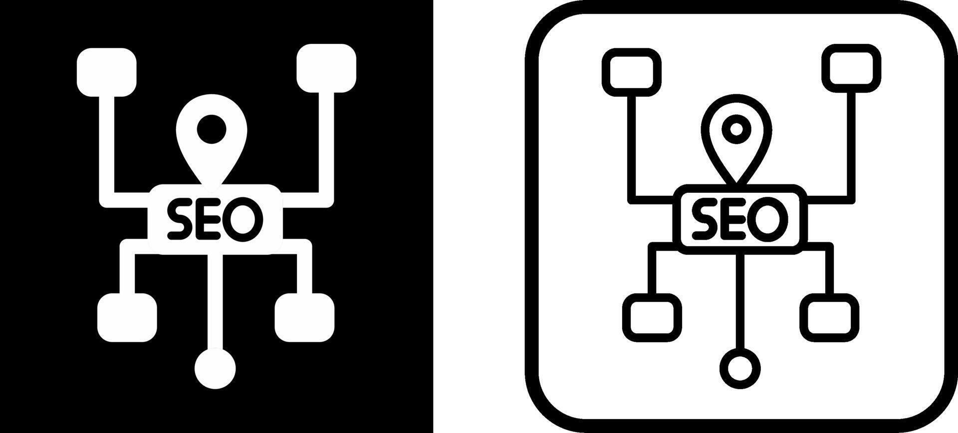 SEO Structure Vector Icon