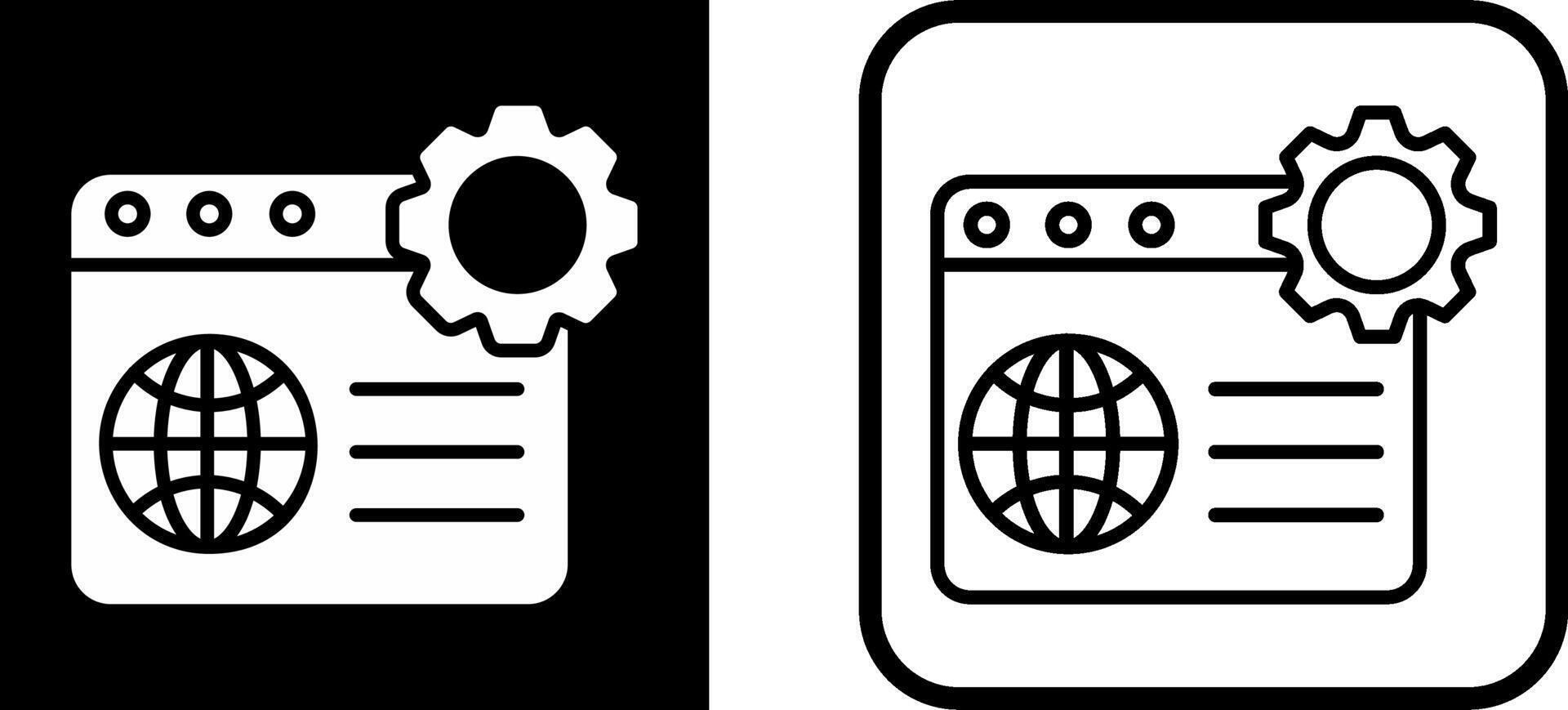 Web Optimization Vector Icon