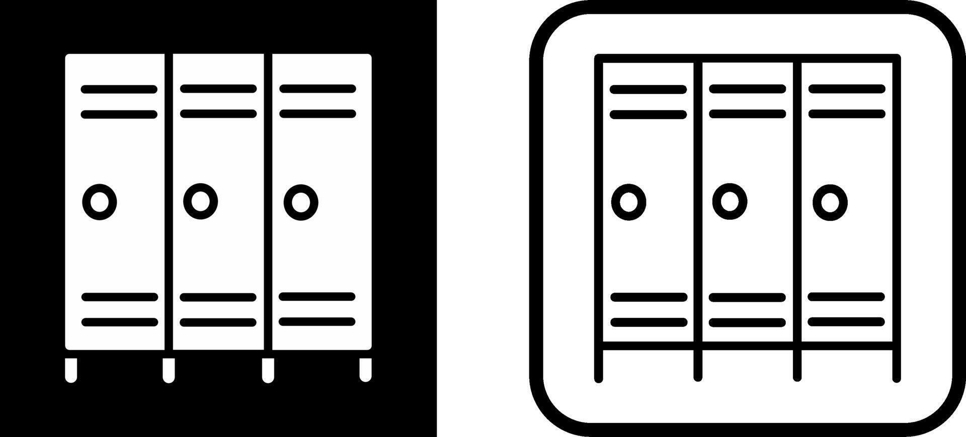 Lockers Vector Icon