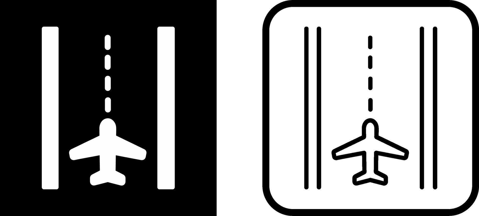 Runway Vector Icon