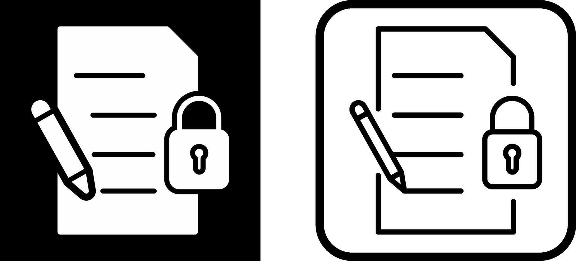 Confidentiality Vector Icon
