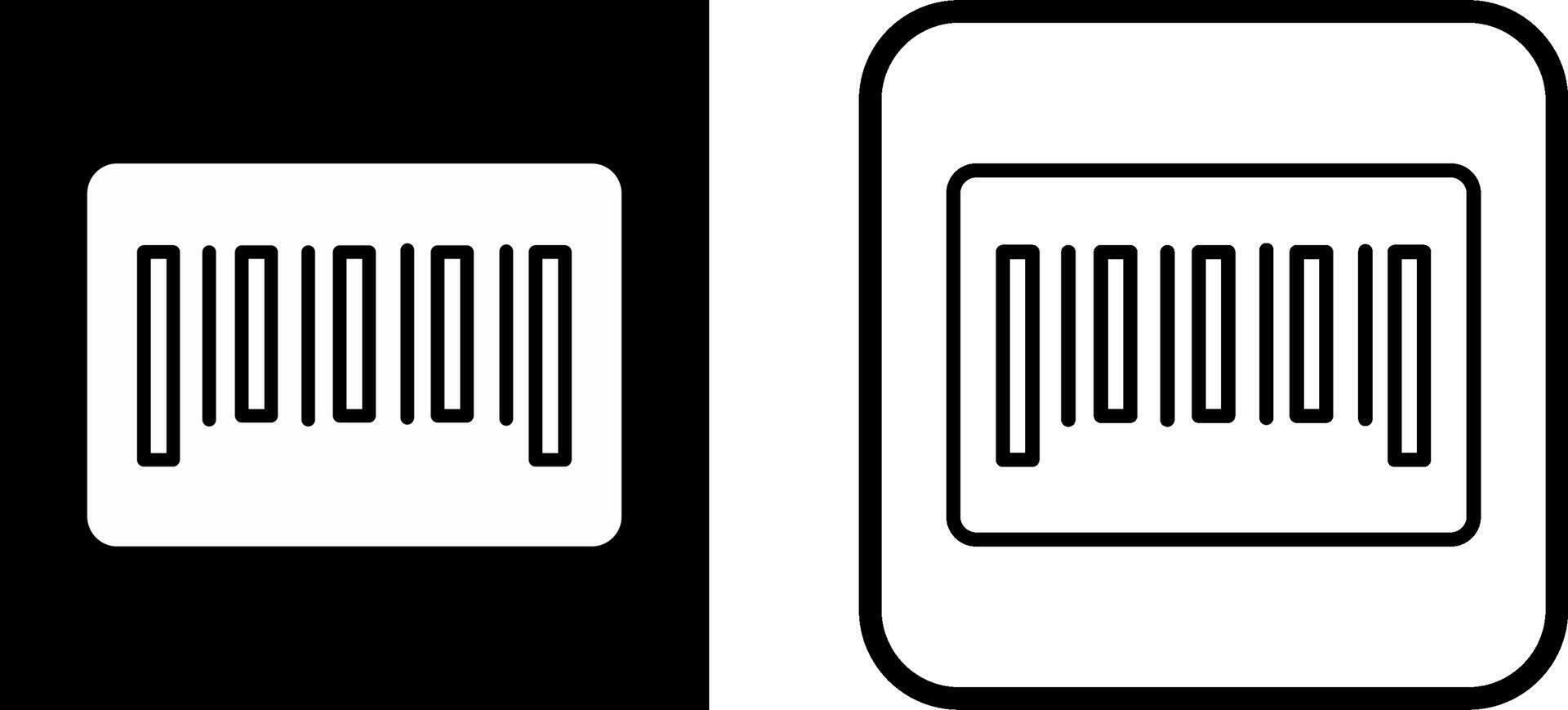 Barcode Vector Icon