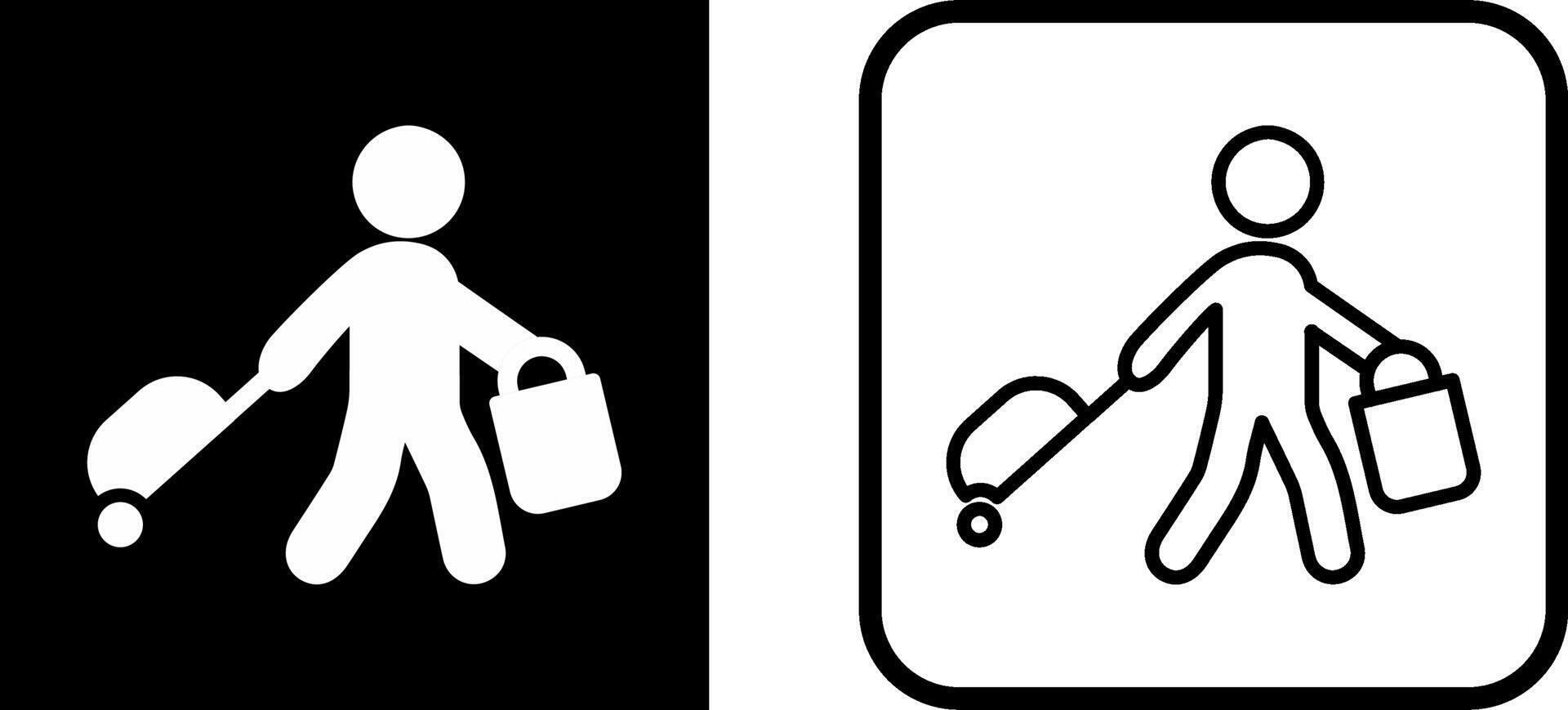 Carrying Bag Vector Icon