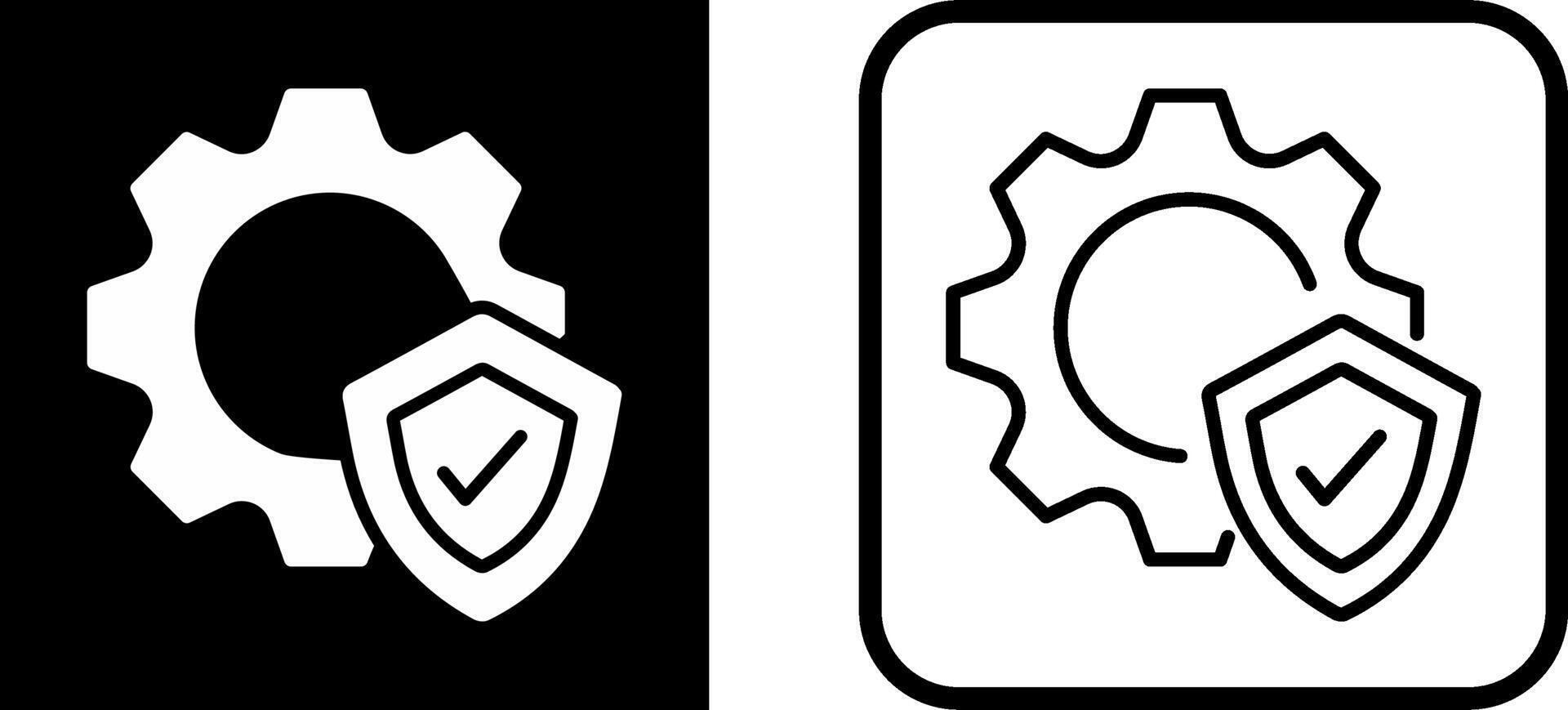Protected System Vector Icon