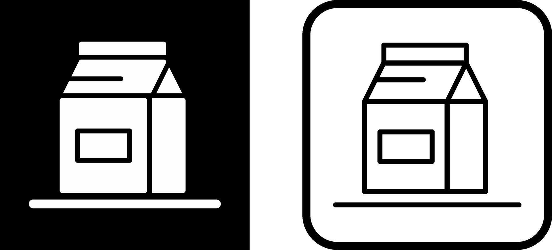 Milk Bottle Vector Icon