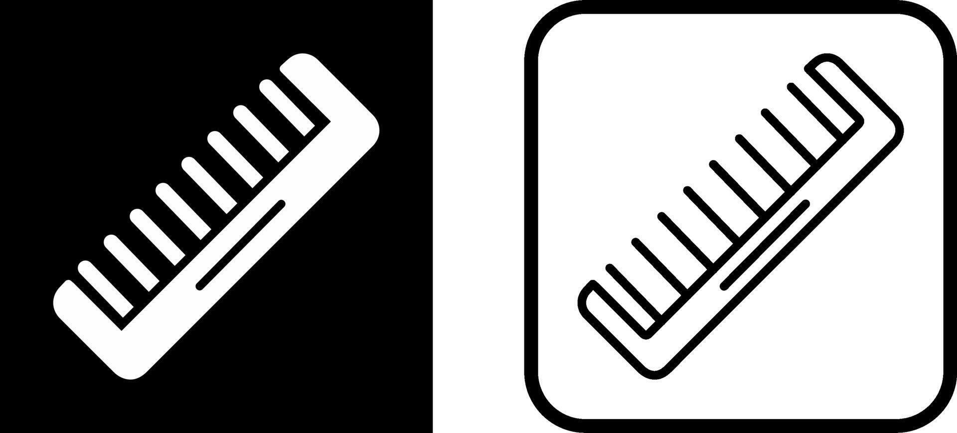 Comb Vector Icon