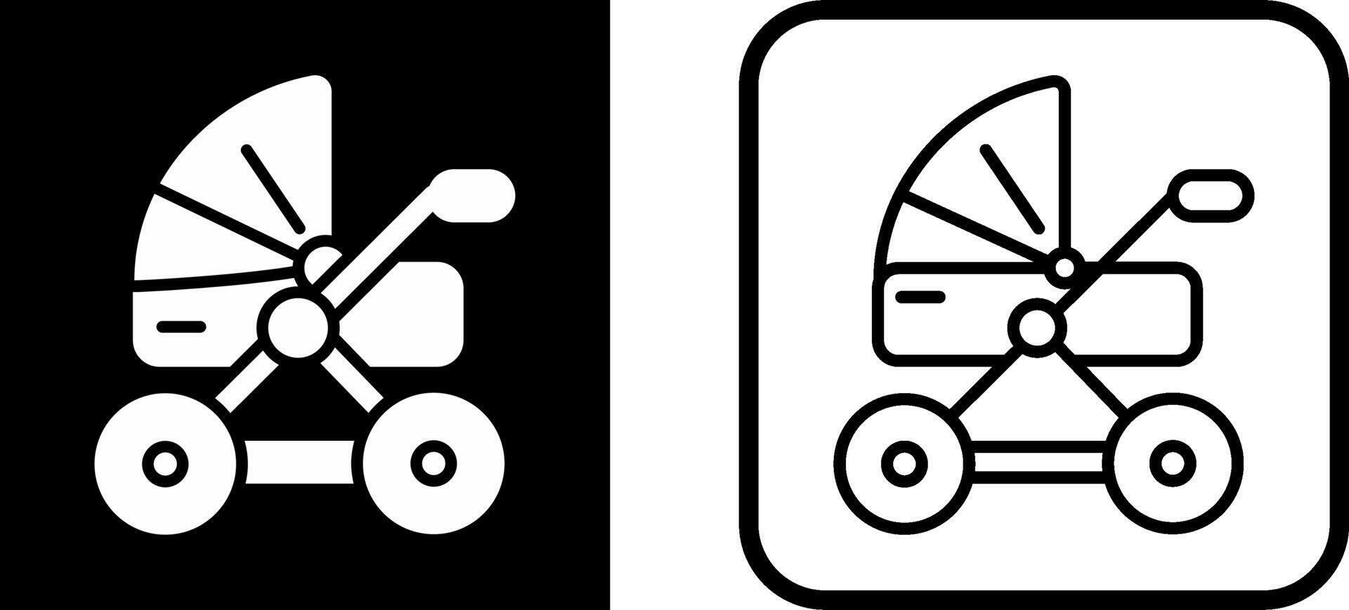 Stroller Vector Icon