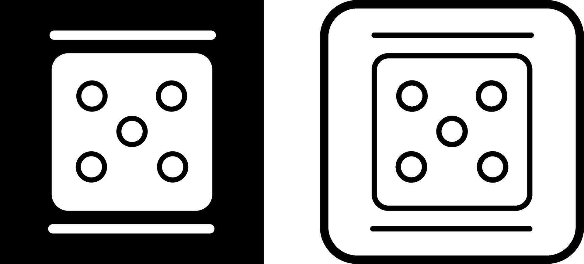 Dice Vector Icon