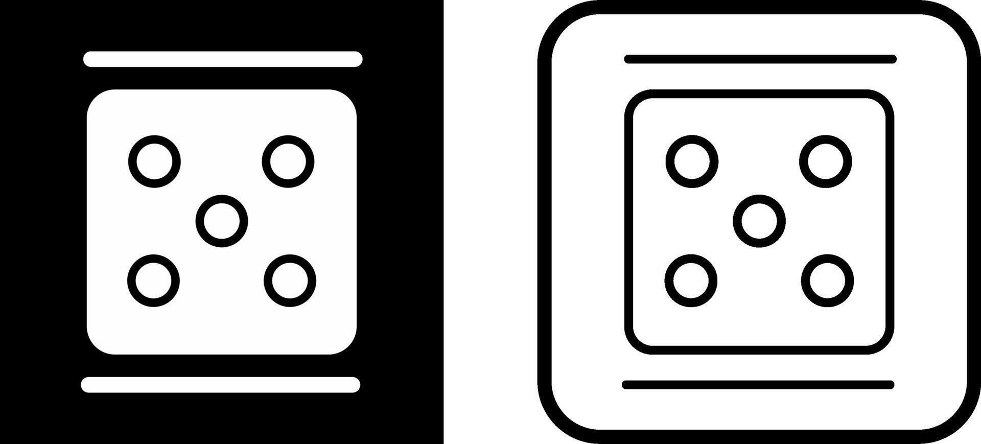 Dice Vector Icon