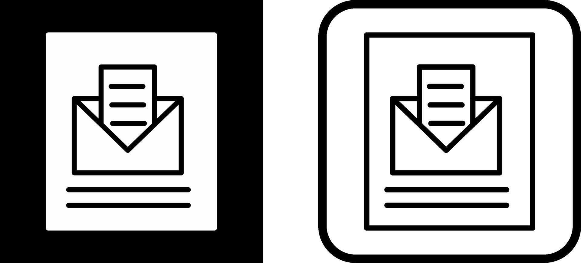 Mail Open Vector Icon