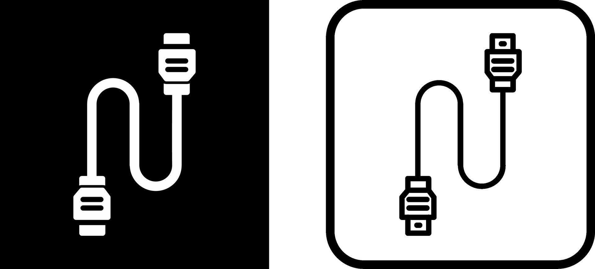 cables vector icono