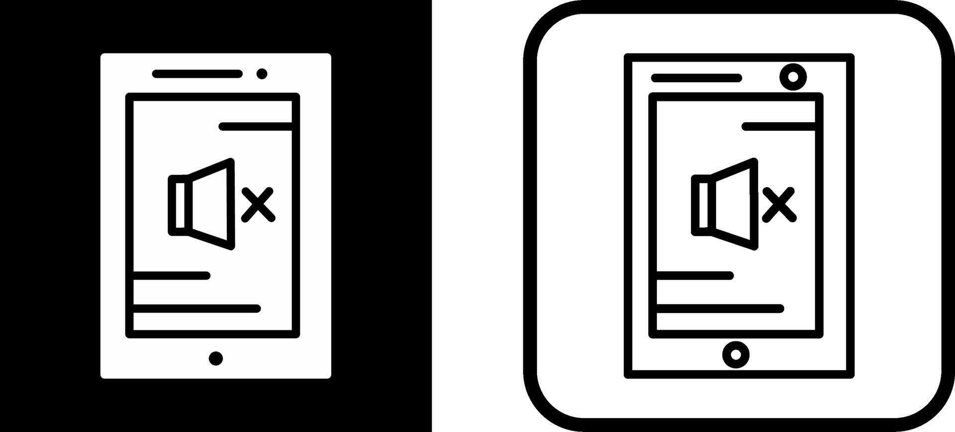Volume Mute Vector Icon