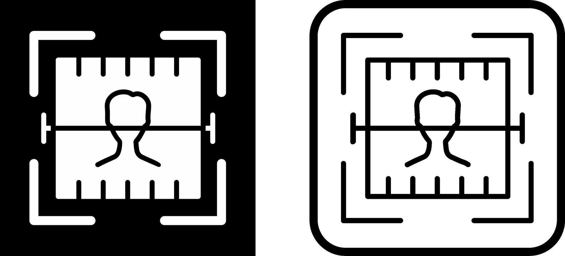 Face Scan Vector Icon