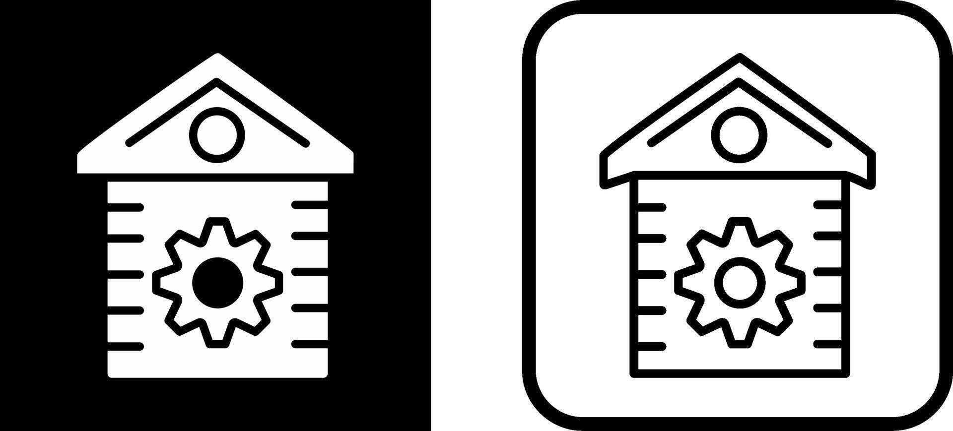 House Setting Vector Icon