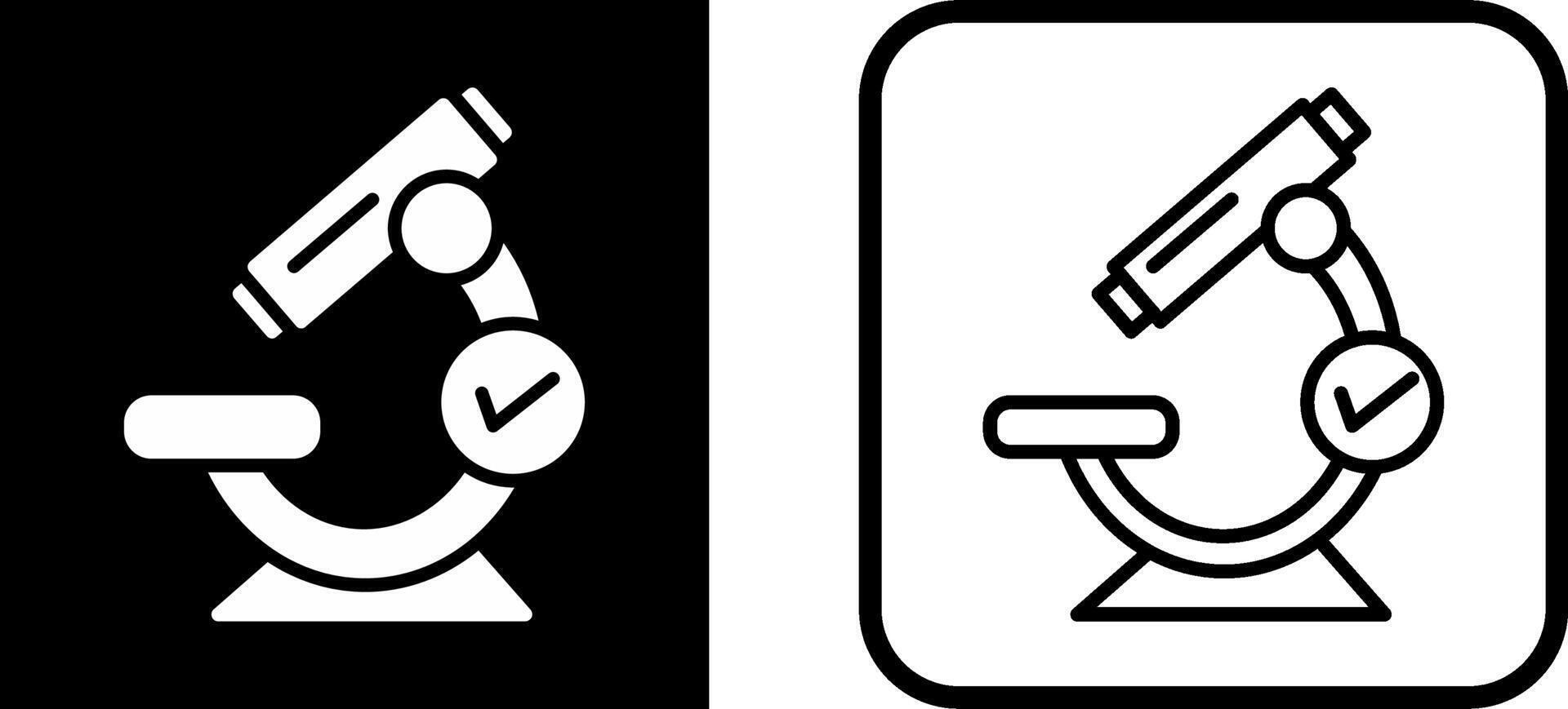 Microscope Vector Icon