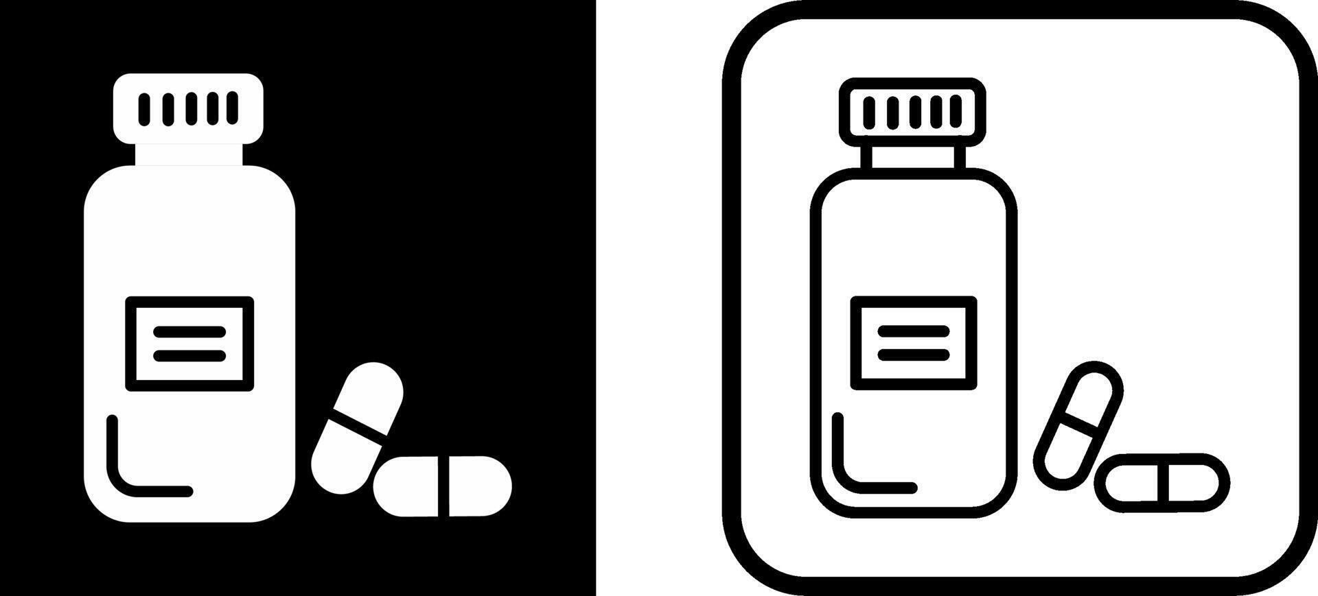 Bottle Capsule Vector Icon