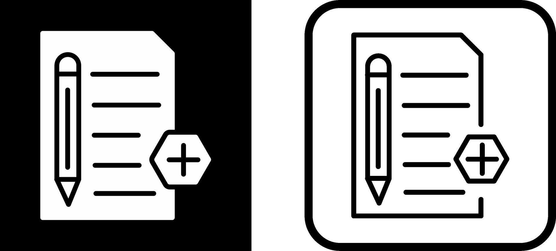 Medical Documents Vector Icon