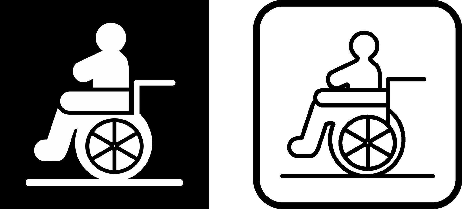 Wheelchair Vector Icon