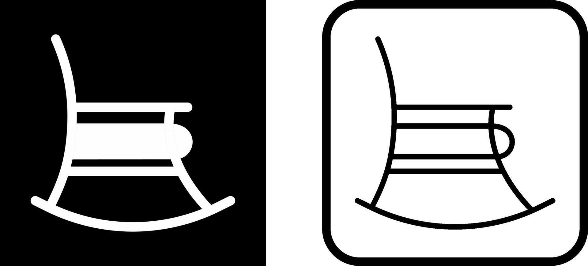 Rocking Chair Vector Icon