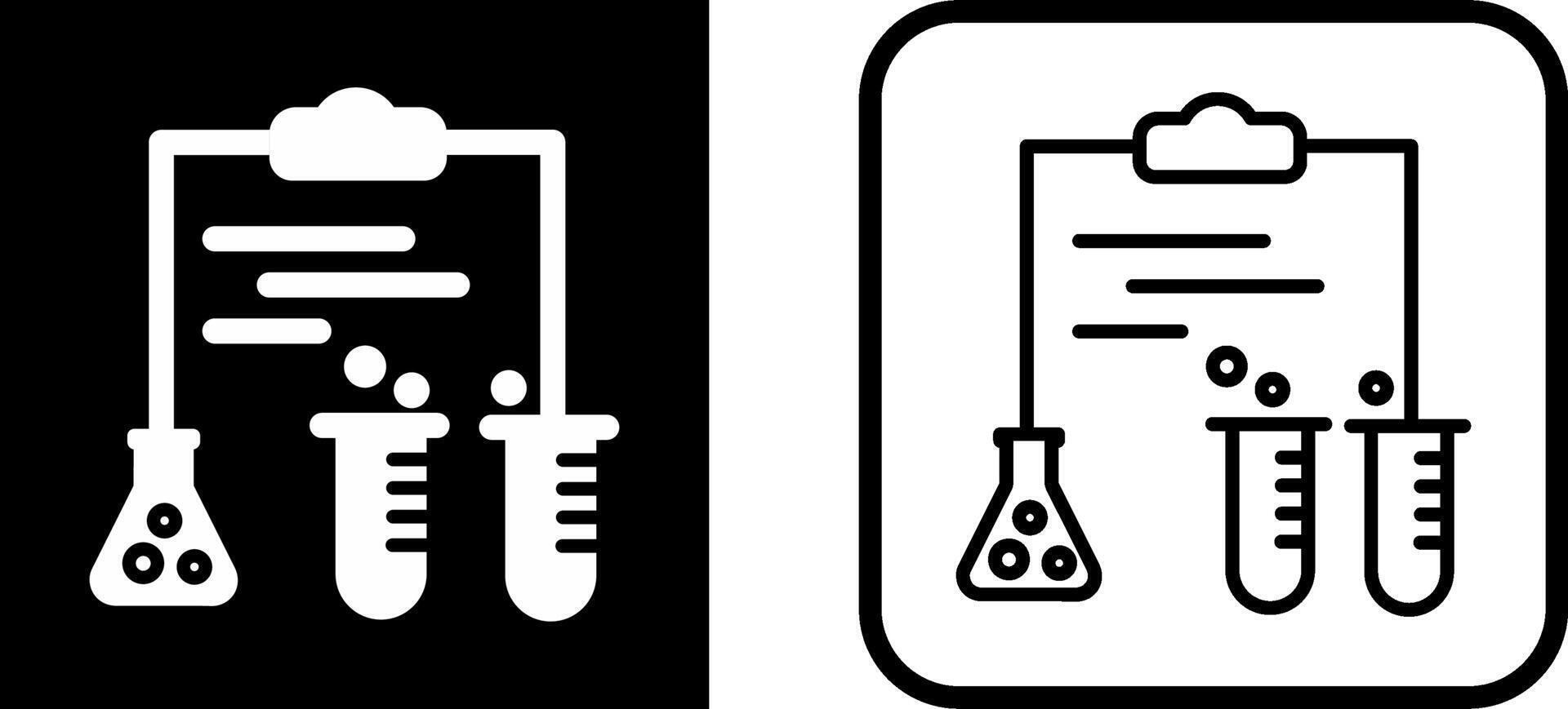 icono de vector de experimento