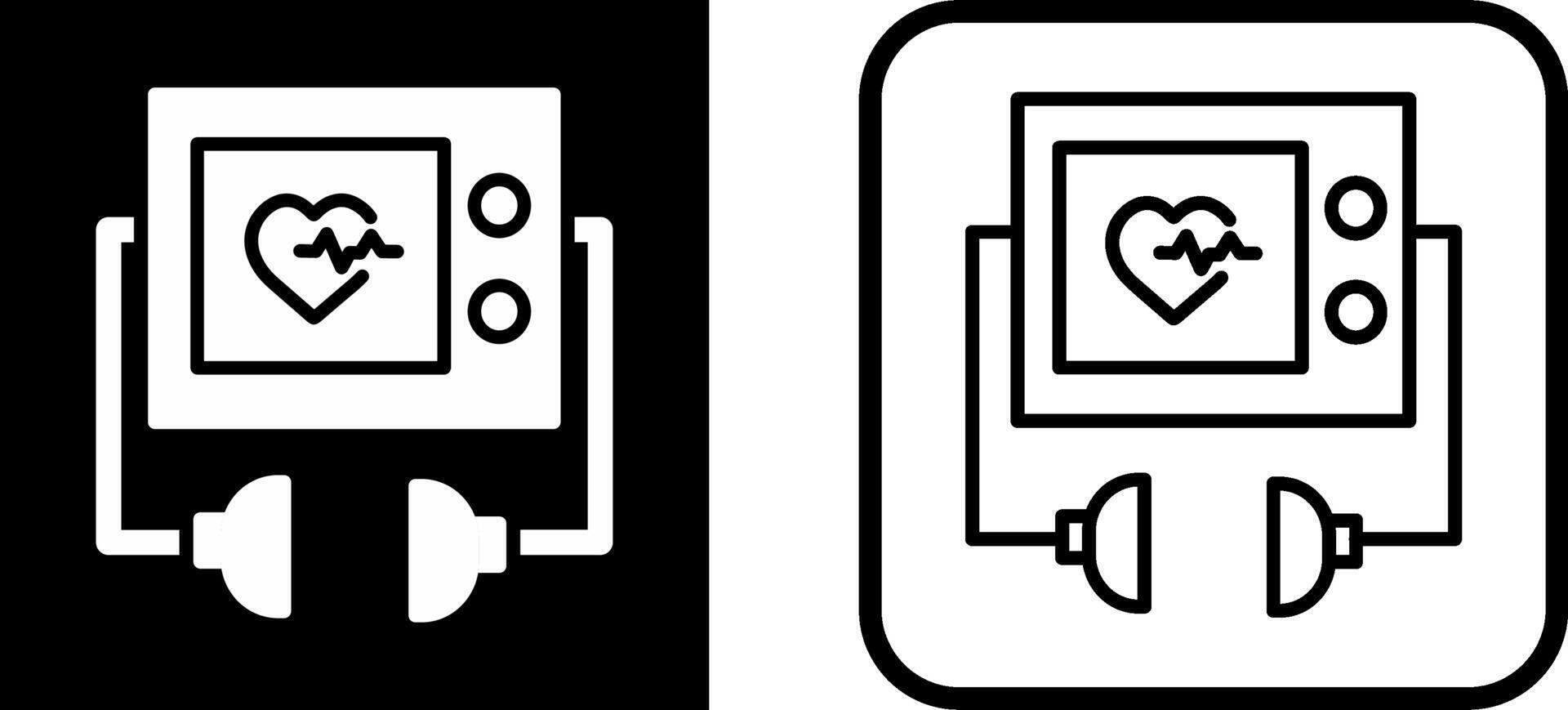 Defibrillator Vector Icon