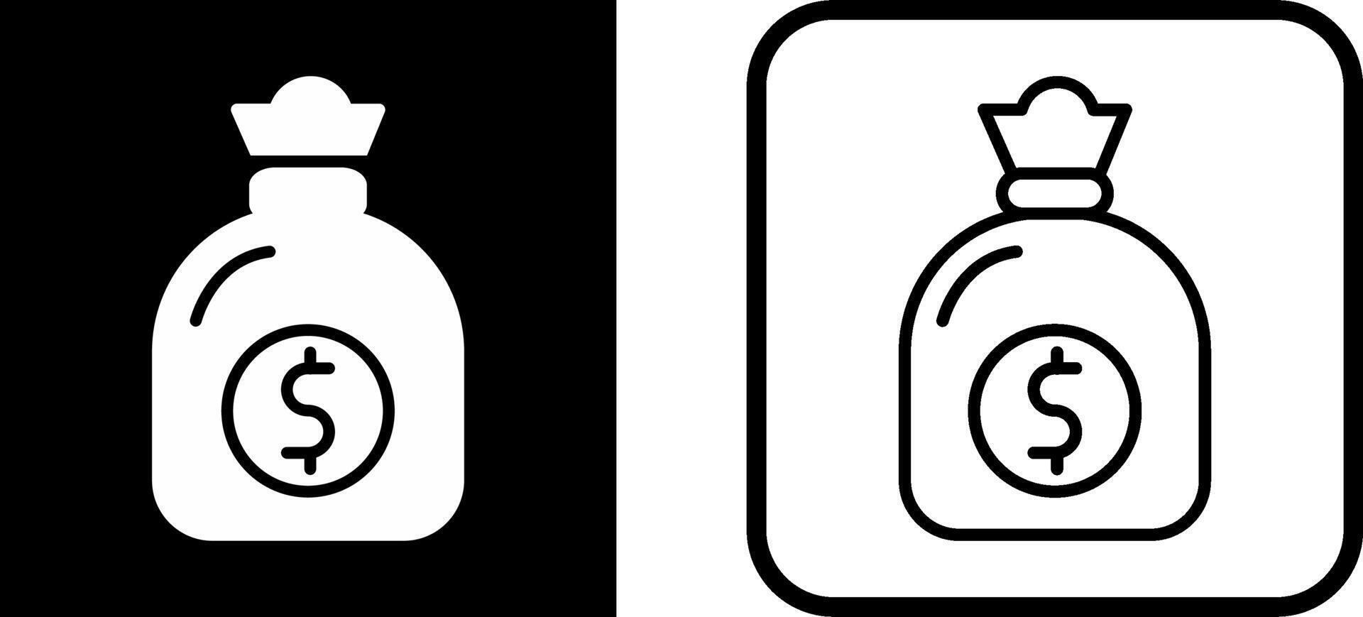 Money Bag Vector Icon