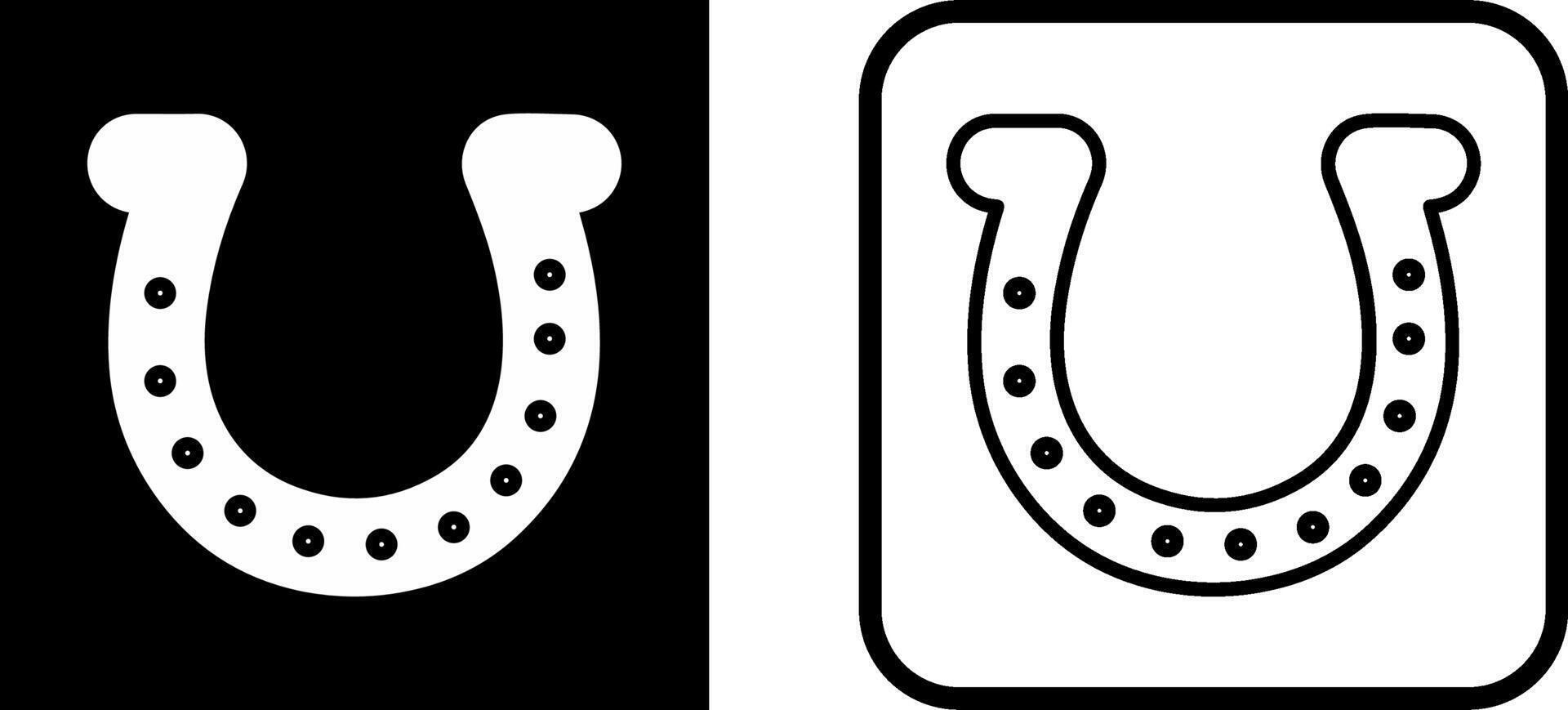 Horse Shoe Vector Icon