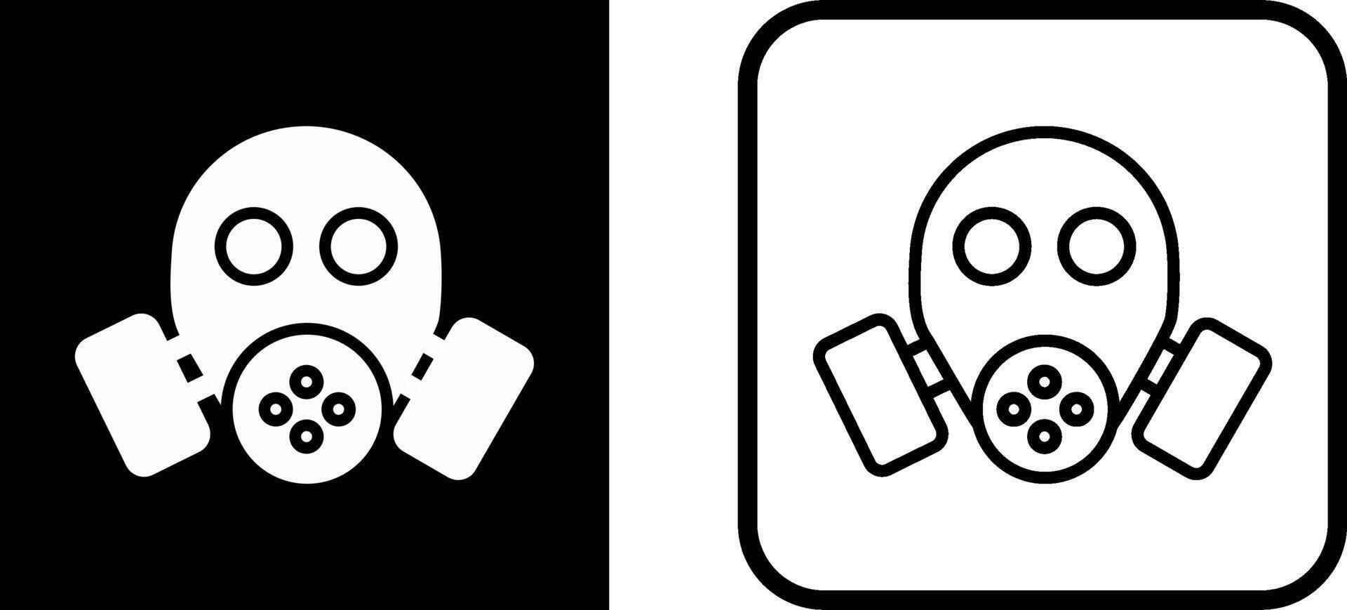 Gas Mask Vector Icon