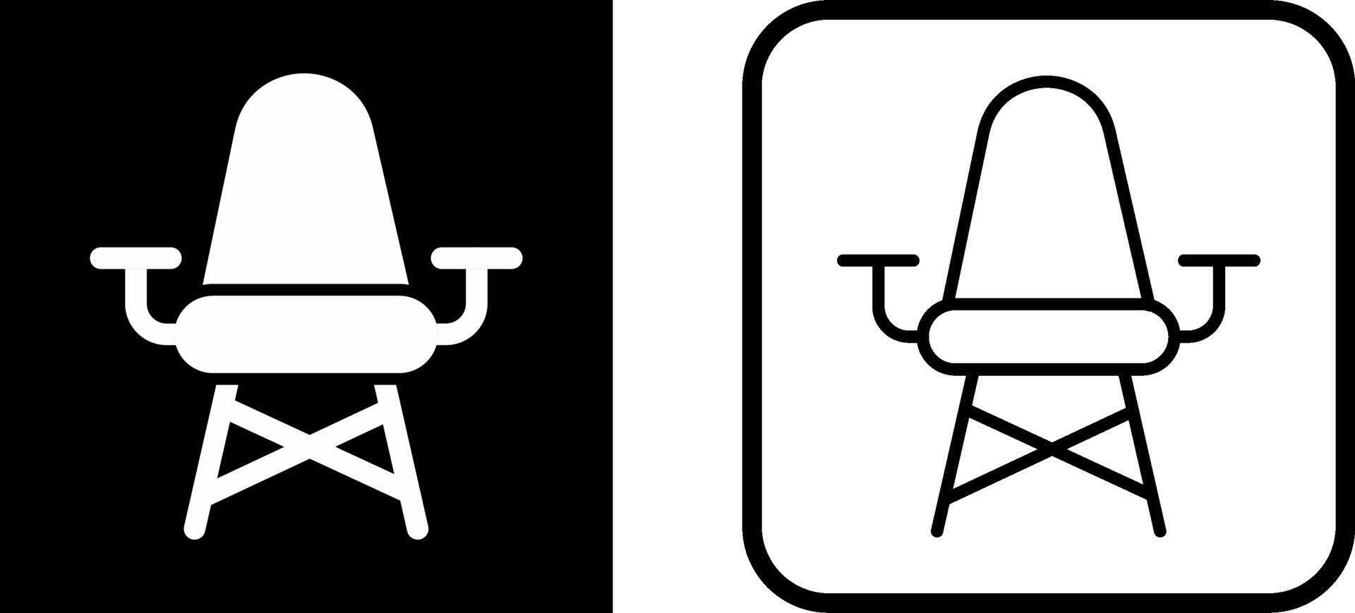 Stylish Chair Vector Icon