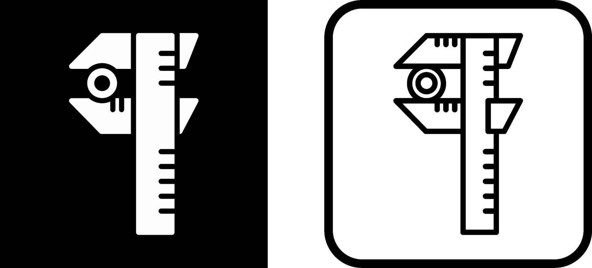 Caliper Vector Icon