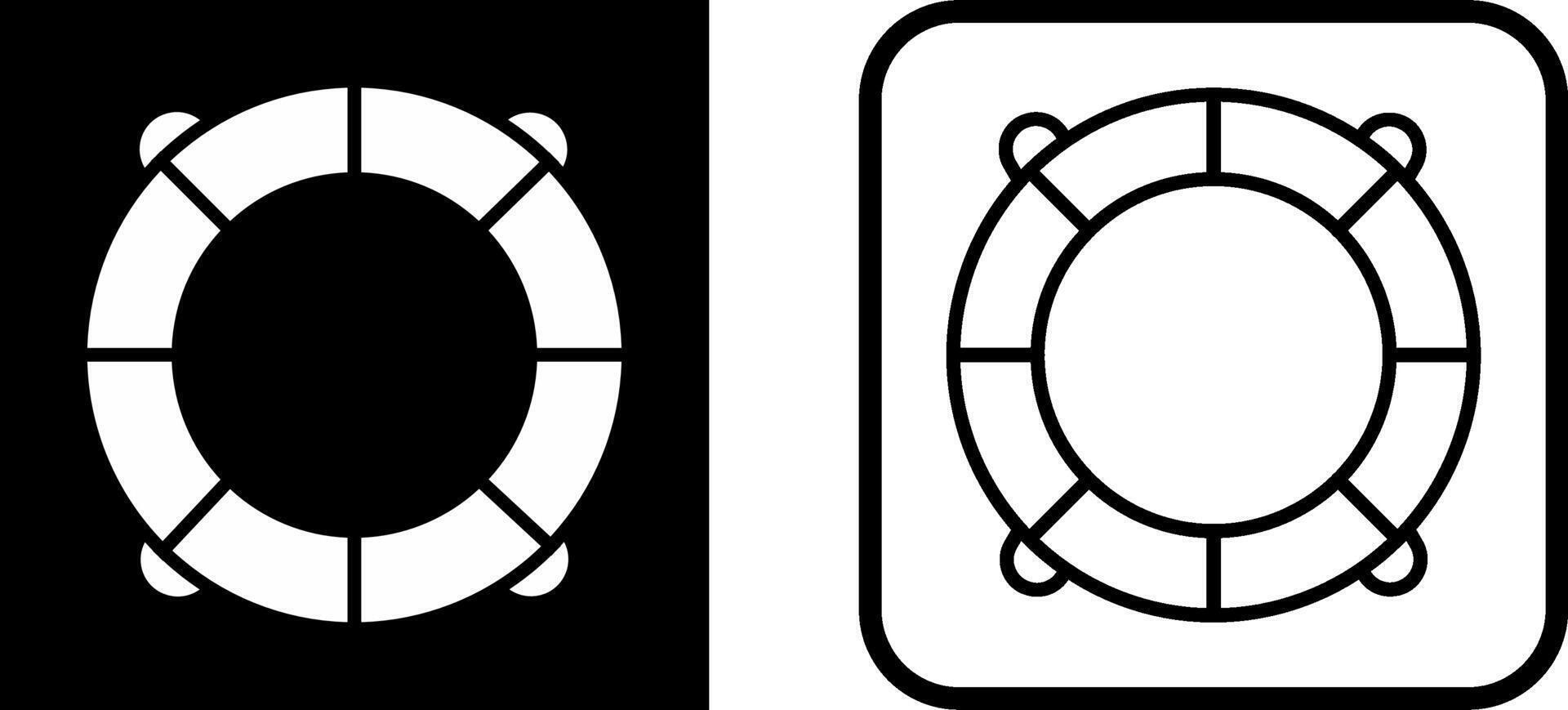 Life Saving Tube Vector Icon