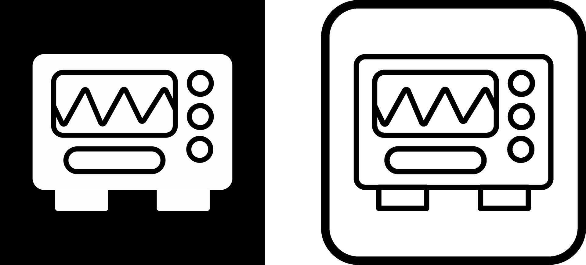 Oscilloscope Vector Icon