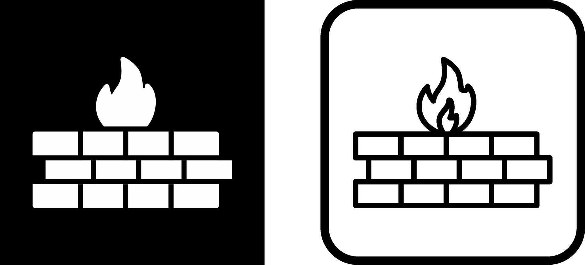 Firewall Vector Icon