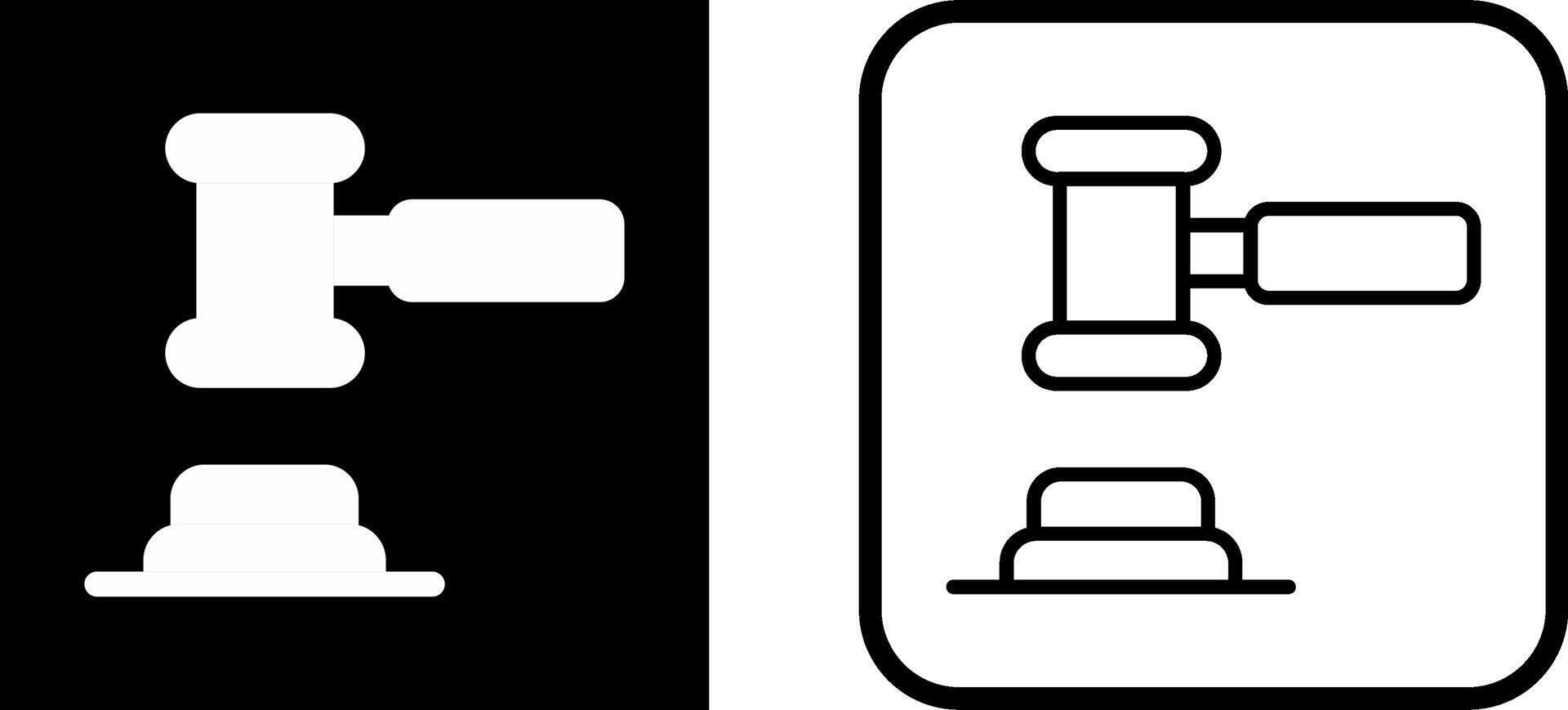 Gavel Vector Icon